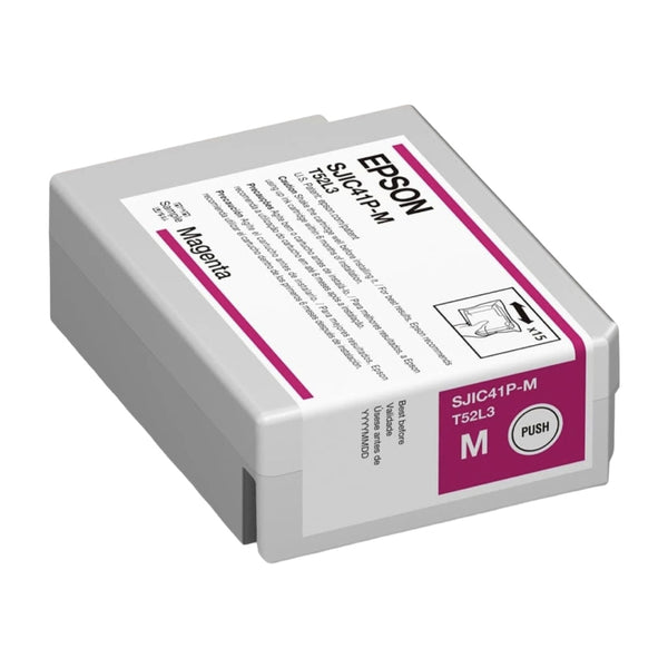 Epson Cartucho de Tinta Magenta Ink Cartridge ColorWorks T52L3 (SJIC41P)