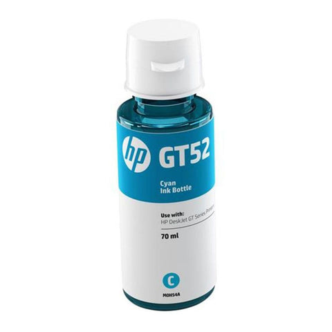 HP Botella de Tinta Original Cyan GT52 (M0H54AL)
