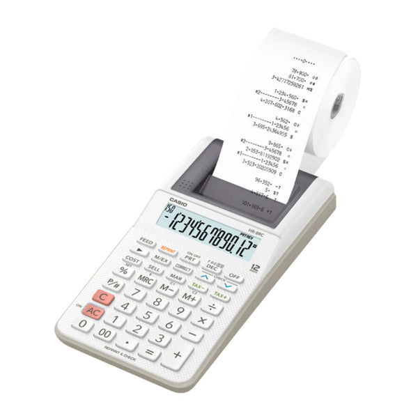 Casio Calculadora de Escritorio con Impresión HR-8RC