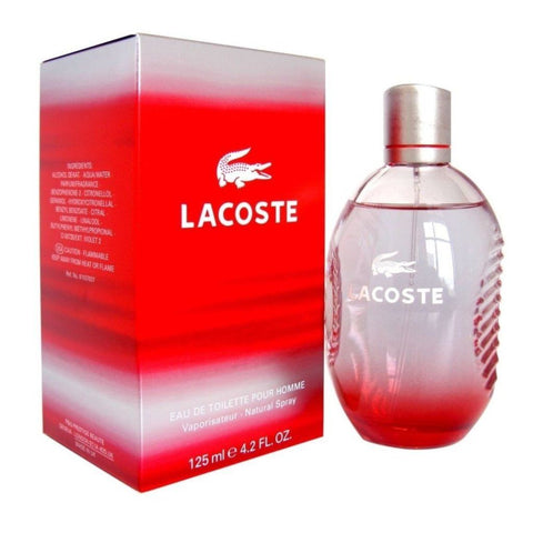 Lacoste Perfume Red Style In Play para Hombre, 125 ML