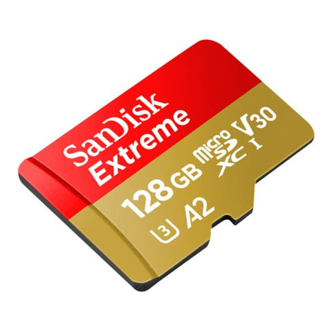 SanDisk Tarjeta de Memoria 128GB con Adaptador MicroSDXC a SD, SDSQXAA-128G-GN6AA