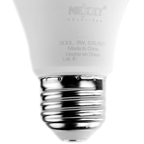 Nexxt Solutions Bombillo Inteligente Wi-Fi LED W110, Luz Blanca, Pack 4 Unidades