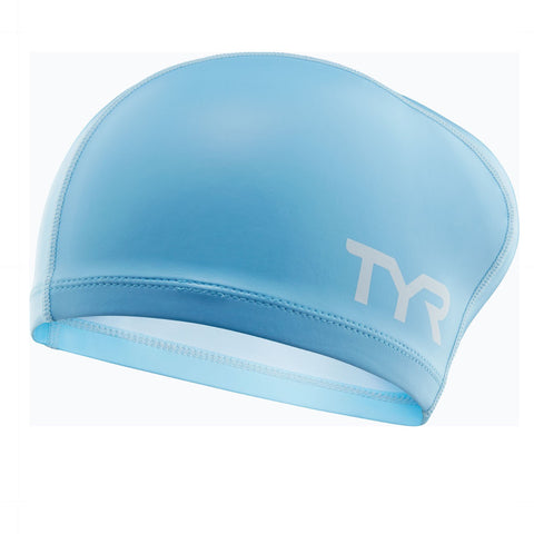 Gorra de natación extra grande para adultos, impermeable, para mujeres y  hombres, de silicona elástica, para natación, playa, surf, pelo largo