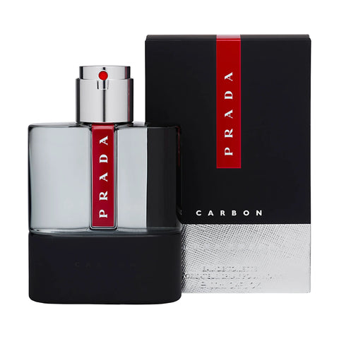 Prada Perfume Luna Rossa Carbon para Hombre, 100 Ml