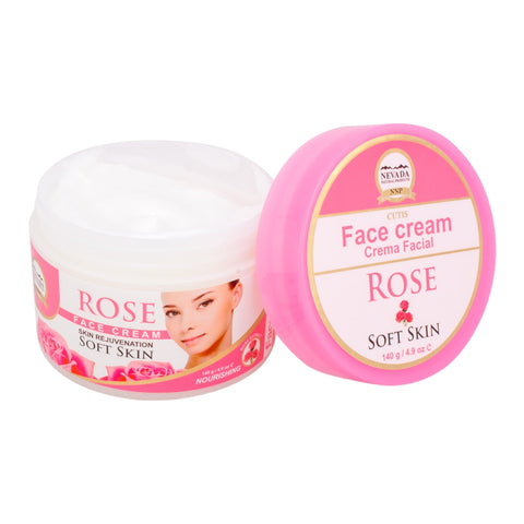 Nevada Crema Facial Skin Rejuvenation de Rosas, 140g