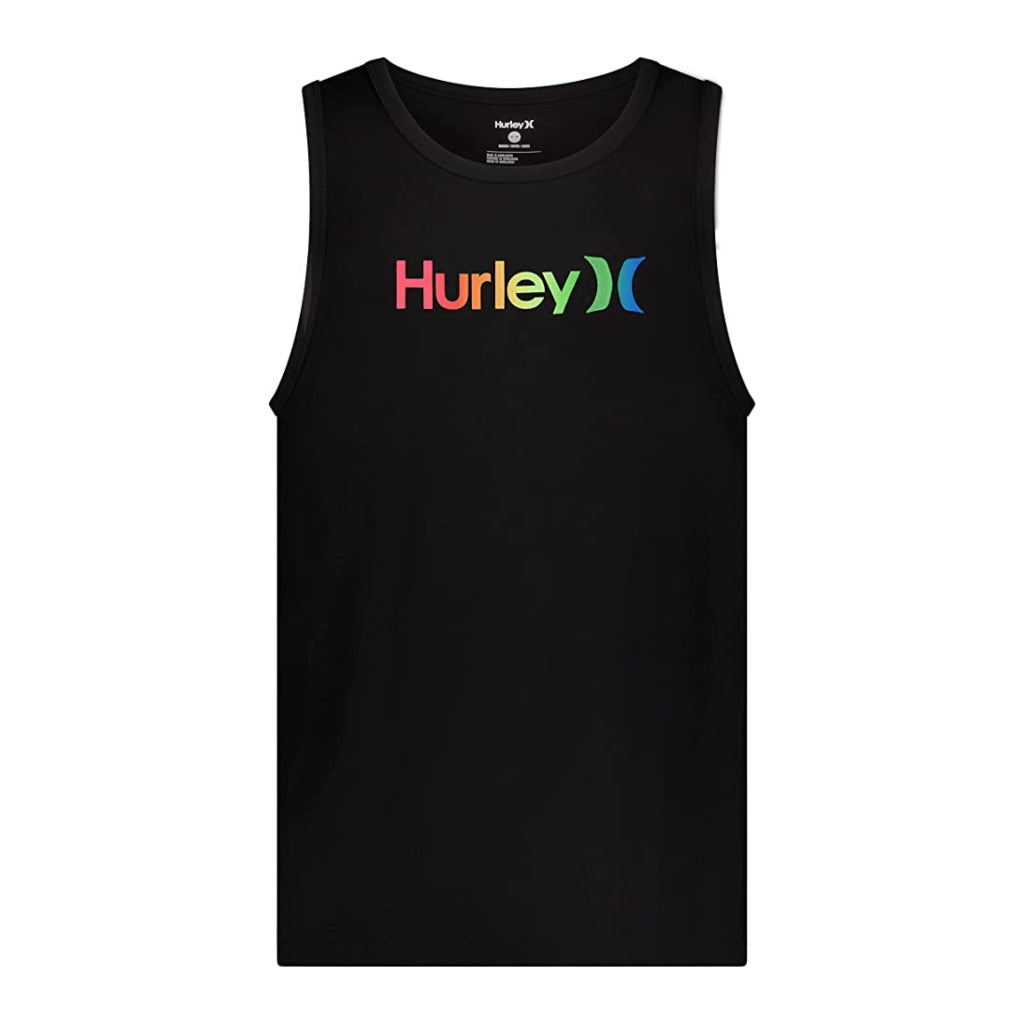 ▷ Hurley Camiseta sin Mangas One y Only Negra, para Hombre