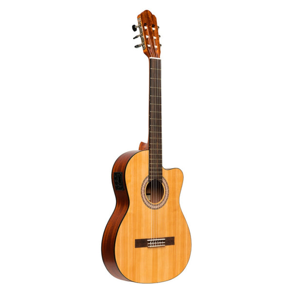 Stagg Guitarra Electro Acústica Clásica 4/4, SCL70 TCE