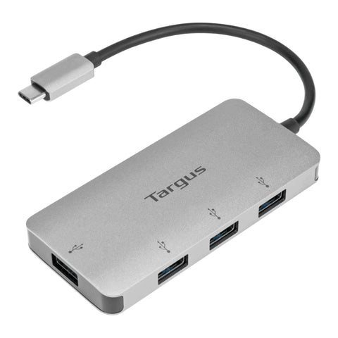 Targus Hub Adaptador USB-C con 4 Puertos USB-A Docking Station, ACH226BT