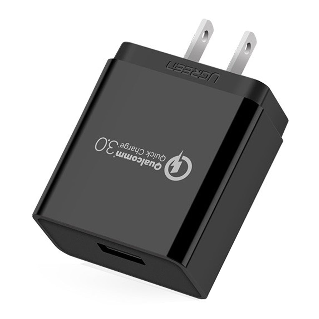 Enchufe de EE. UU. Cargador USB de 3 puertos QC3.0 Adaptador de carga rápida  para teléfono de pared WDOplteas Para estrenar