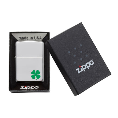 Zippo Encendedor a Bit o Luck, Silver